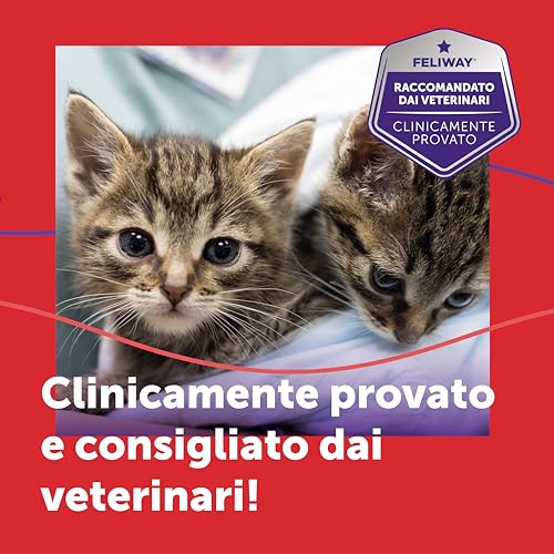 FELIWAY Friends Diffusore + Ricarica da 48 ml Calmante per Ridurre Conflitti tra Gatti - Feromoni Felini Rilassanti e Tranquillanti per Gatti che Litigano e Non Vanno d'Accordo - 8