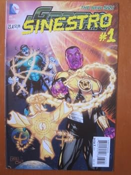 Comic GREEN LANTERN #23.4 Sinestro, Nov 2013. Standard edition Book