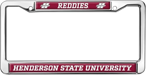 Vista 214 de Marco de Metal para Placa de Matrícula de Tamaño Completo con Logotipo de los Bulldogs de Louisiana Tech Louisiana Tech Bulldogs