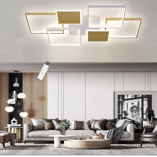 Plafonnier LED salon dimmable finis les angles sombres au séjour