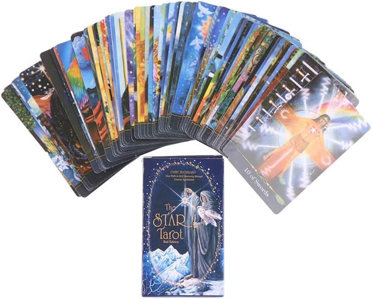 Amazon.co.jp: タロットカード 初心者向け デッキ魔術ボードゲーム 78