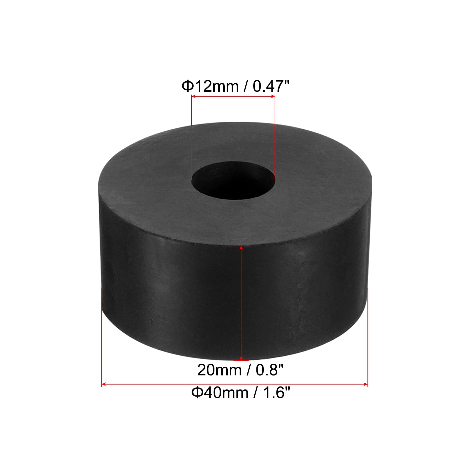 PATIKIL Multi Purpose Rubber Spacer - Image 2