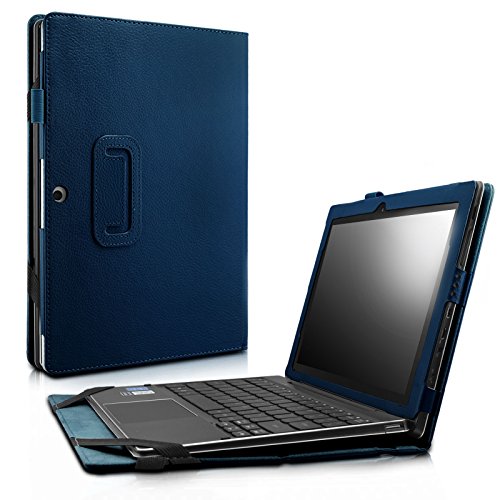 Lenovo Miix 310 Case - Infiland Folio Premium PU Leather Stand Smart Case Cover for Lenovo Miix 310 10.1