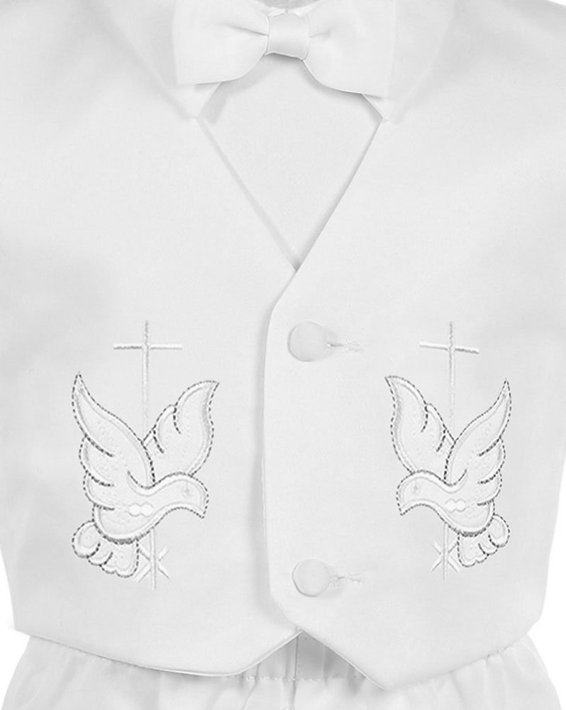 iGirlDress Baby Toddler Boys Christening Short Sleeve Set Infant-4T