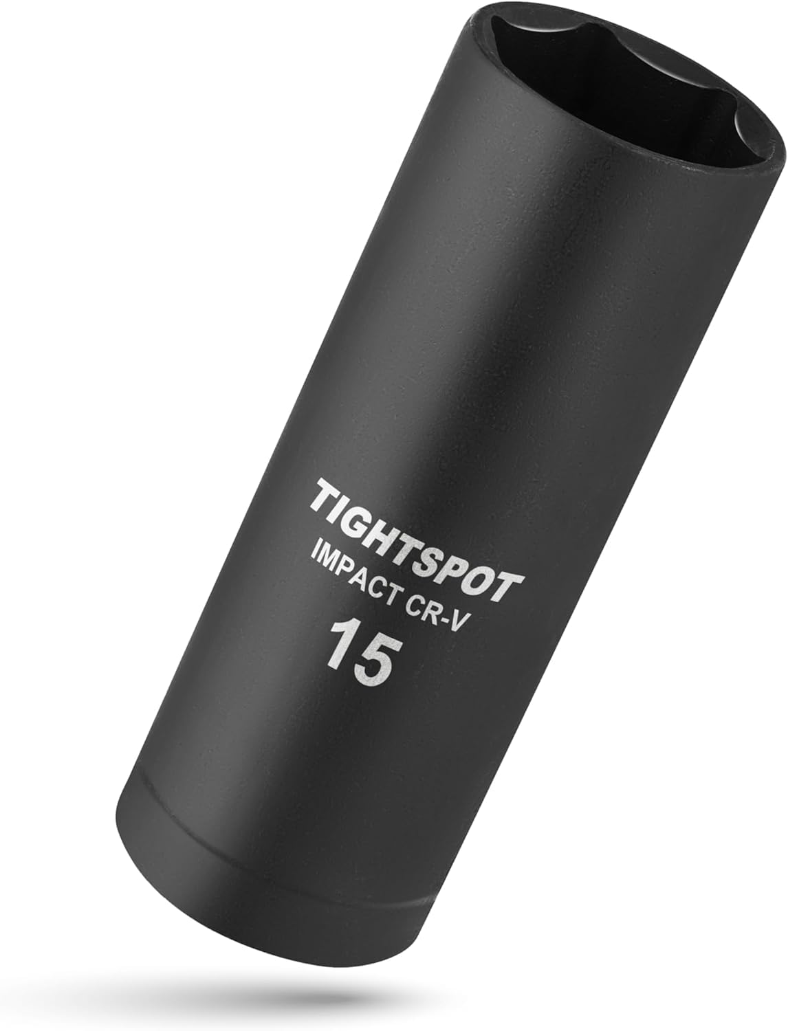 TIGHTSPOT 1/2 Inch Drive - 1 1/2 Inch Deep Impact Socket with Anti-Rounding 6 Point Design, Heat-Treated CRMO Steel — view 8