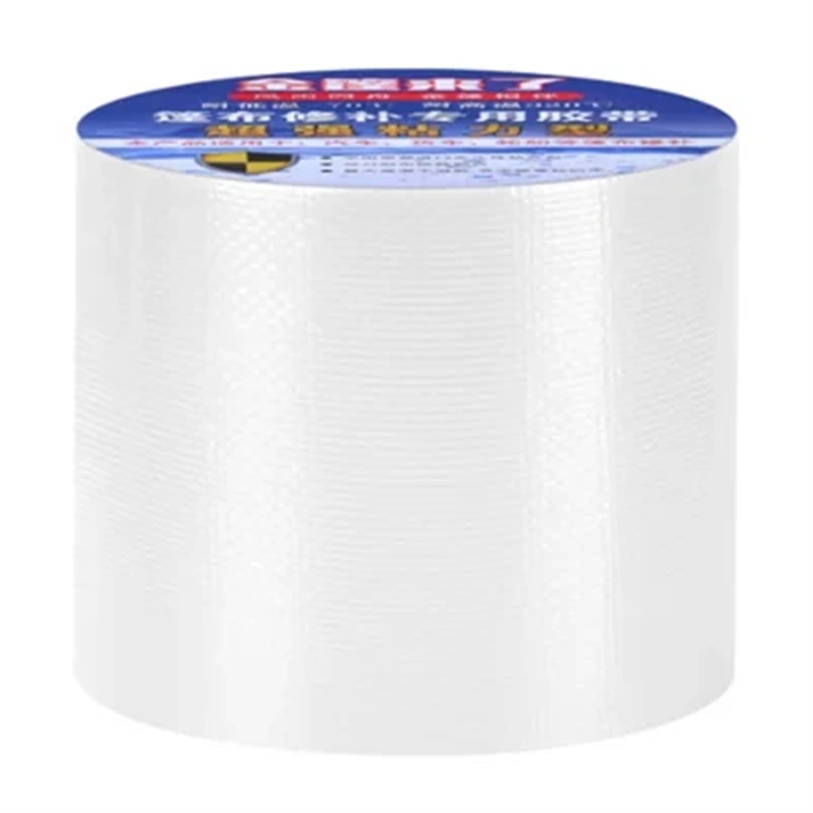 Zelt-Reparaturband, Wasserdichtes PE/PVC-Planen-Reparaturband, regenfestes Stoffklebeband(White,7.5M-0.5MM-5CM)