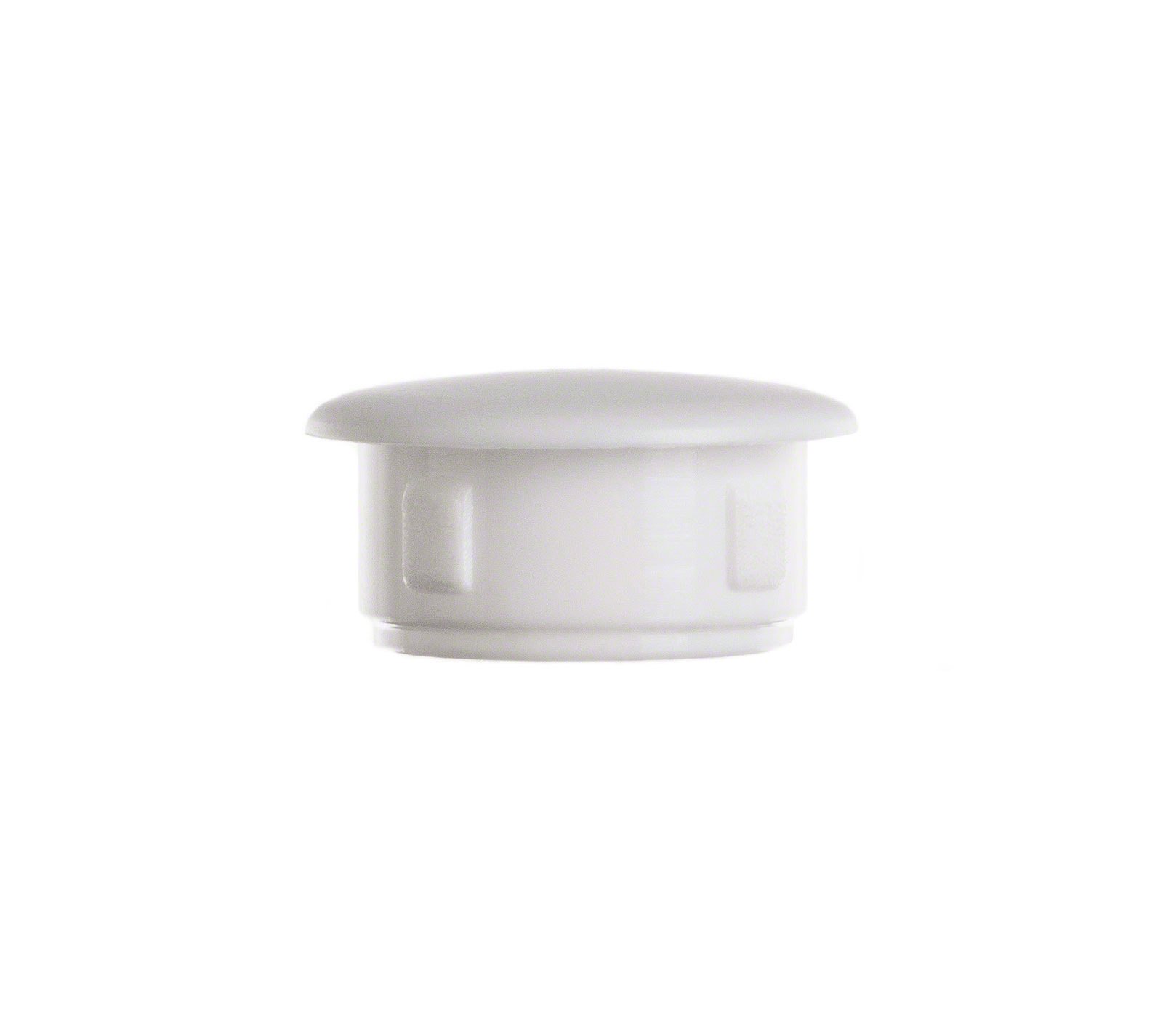 EMFA Plastic Hole Cover Caps 49 mm white โ Push Fit Plugs for Furniture and Mounting Holes โ 4,9 cm โ Pack of 44