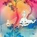 Kanye West Kid Cudi-Kids See Ghosts Music Album Cover Poster Art Print Wall Posters Size 20"x20"