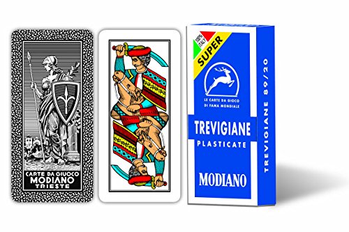 Preisvergleich Produktbild Modiano 300137 Spielkarten treviagiane 89 / 20 Super
