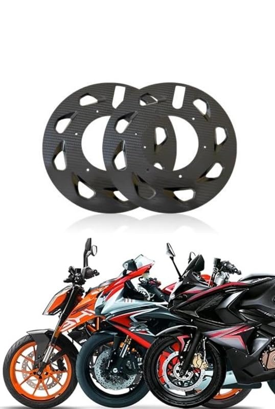 TRYFLY 17 Inch 2pcs ABS Plastic PRO Disc Bike Wheel Cover for Pulsar NS 200 Bike Fairing Kit