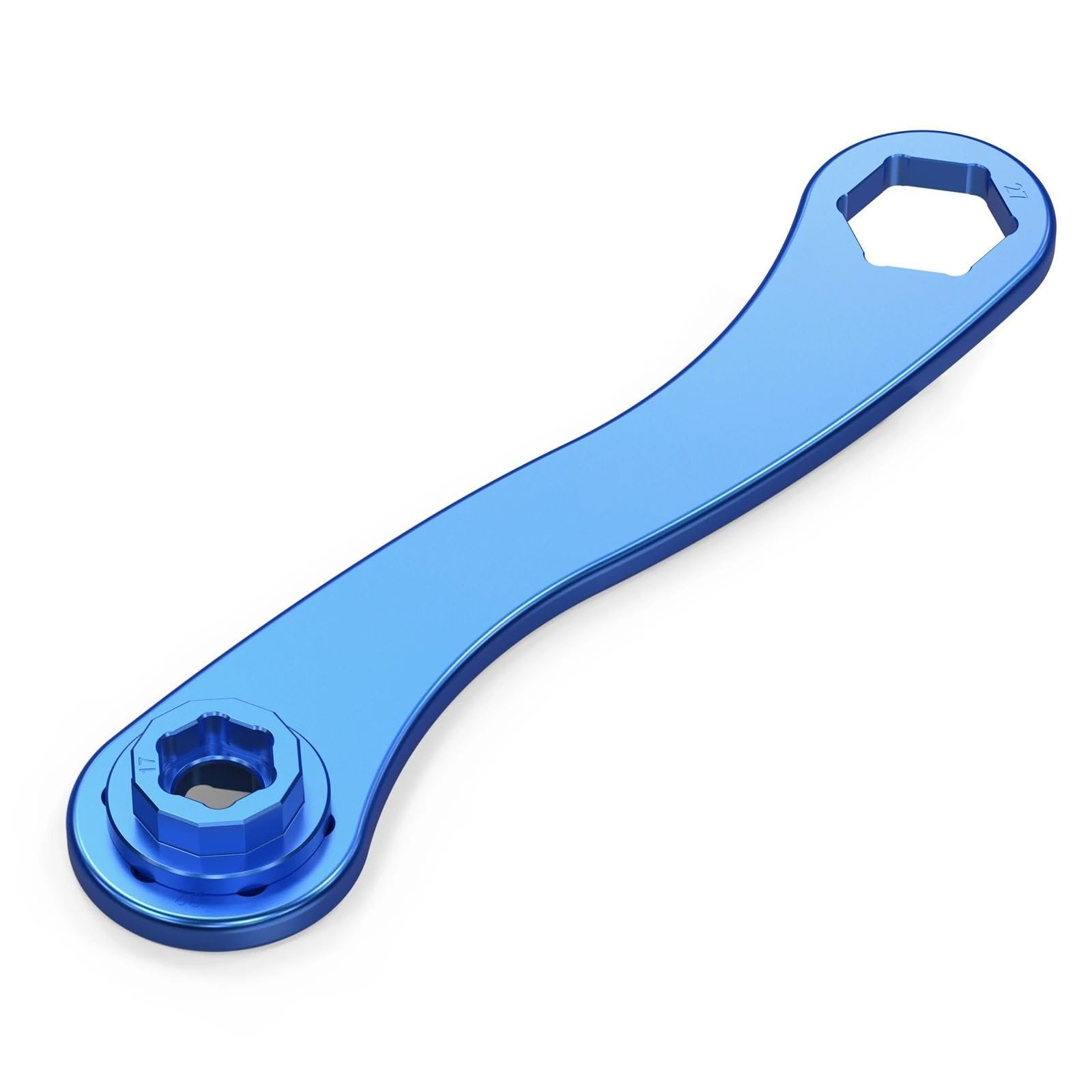 Llave para eje de rueda delantera y trasera, herramienta de extracción, apta para Adventure 690, 790, 890, 990, 1090, 1290 Motos disco(Blue)