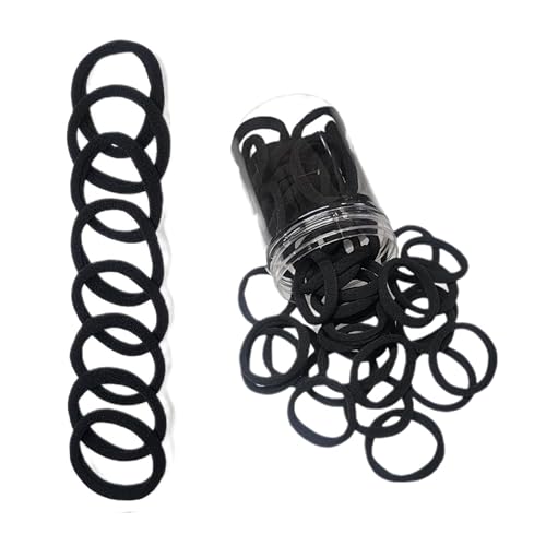 XOEXCHANGE - 50 ligas elásticas para el cabello sin costuras, sin daño, bandas para el cabello para mujeres, hombres, niñas, niños, unisex, para