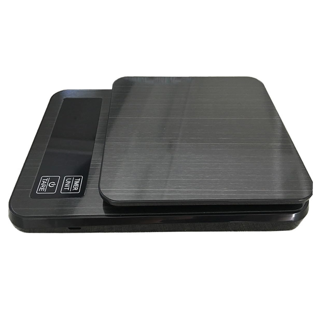 SOLUSTRE Báscula Digital de Cocina con Temporizador y Sensores de Precisión, Capacidad 5kg, Alimentación Usb, Adecuado para Pesar Alimentos y Café