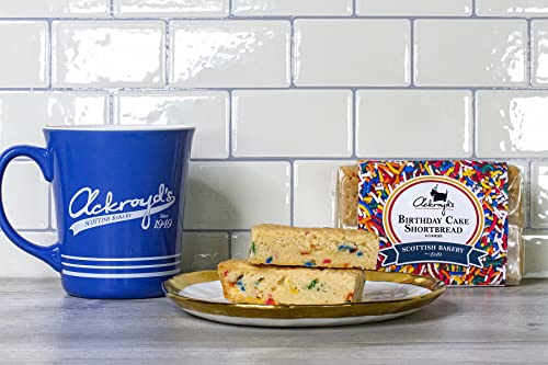 Ackroyd's Bakery Birthday Cake Shortbread - 3 Packages Of 8 Cookies - Vanilla With Lots Of Sprinkles #TOP1