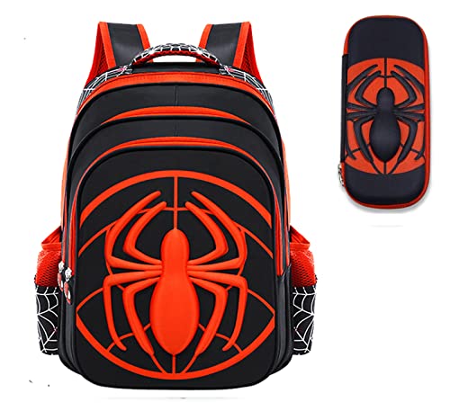 Fairi Boy Backpack 2Pc Kids Backpack 3D Comic Elementary Anime Backpack Waterproof Lightweight Kids Bookbags For Boys Girls #TOP22