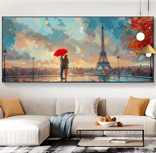 Kit Diamond Painting Couple 60x130cm | Broderie Diamant Complet Paris