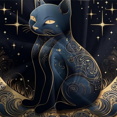 Housse de couette chat parure de lit 3 pièces pour nuits douces - 7