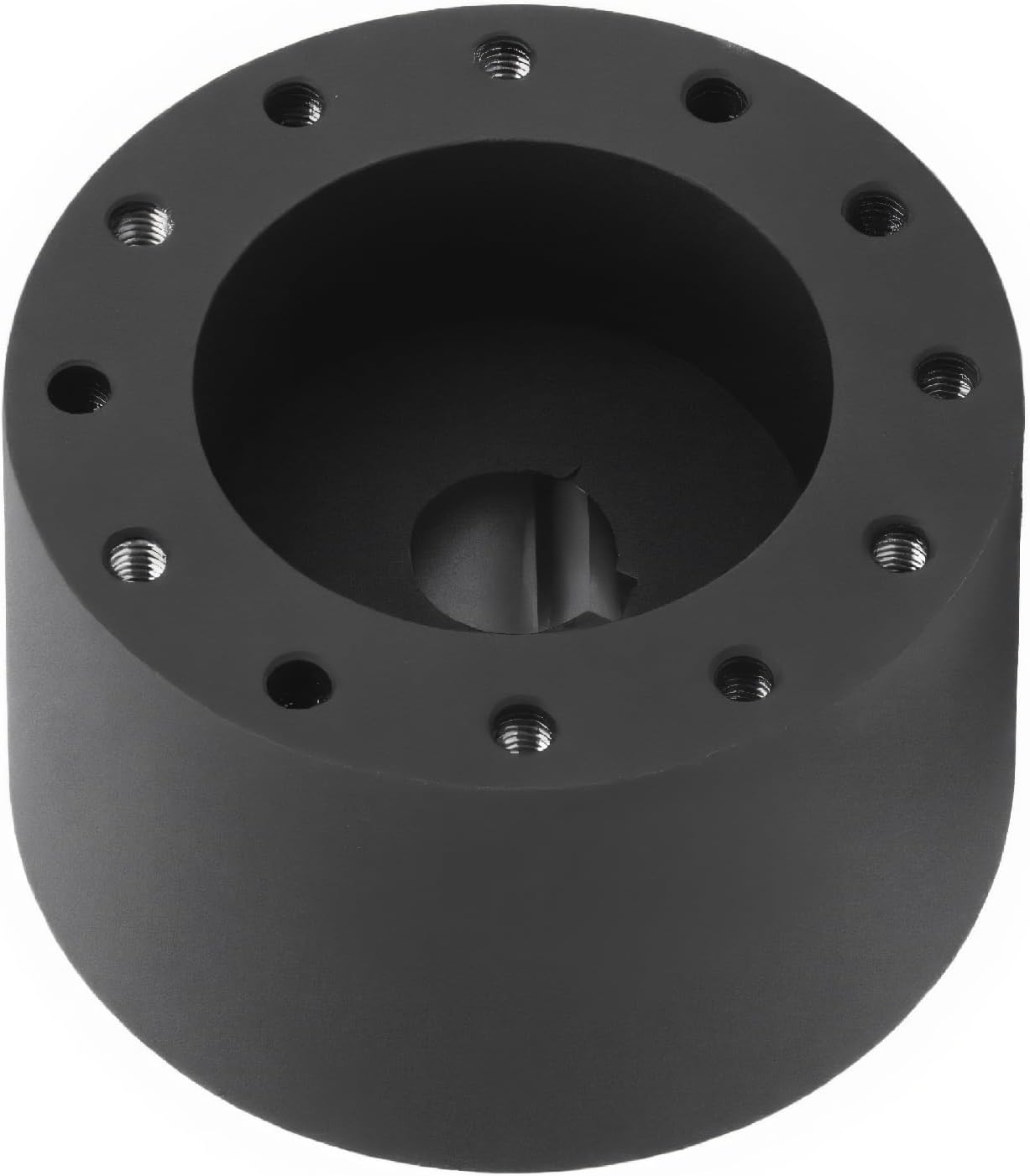 Marine Boat Hub Adapter, Boat Steering Wheel 6 Hole Hub Adapter for, 3/4 Inch Tapered Keyway Shaft, Marine Hub Adapter for