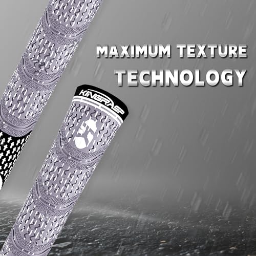 KINGRASP Premium Rubber Golf Grips 13 Pack, Anti-Slip，Super Stability,Cord Rubber, Golf Club Grips,Standard/Mid Size/Oversize, 13 Grips with All Kits by KINGRASP - Image 3