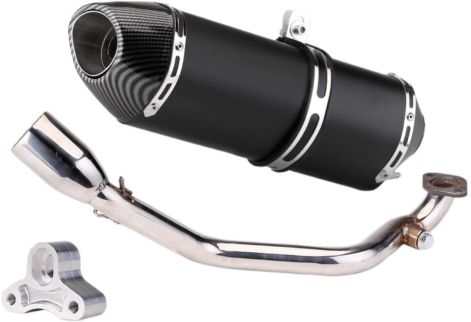 Motorcycle Pipe Fit for 125 Scooter Gy6 125cc 150cc 152qmi 157qmj Motorcycle Parts(Type-H)