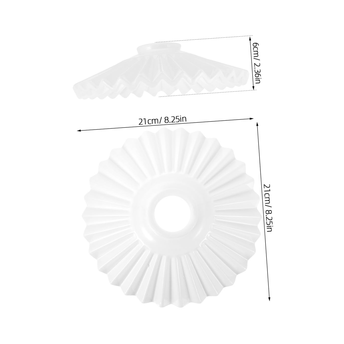 UKCOCO Ceramiczne Abażury Do Lamp Hotelowych Abażury Wiszące Do Żyranli Dużych mowych Lamp Sufitowych Zastępczych