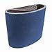 Mercer Industries 438929024 Floor Sanding Belt, Zirconia, 9-7/8" x 29-1/2" (Orebro), Grit 24, 10 Pack