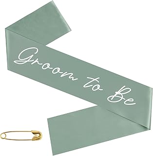 Bride to Be Sash, Groom to Be Sash, Bachelorette Party Decorations, Bridal Shower Gift, Favors, Gifts, Team Bride, Bridesmaid sash, Mother of the Bride Sash (Groom to Be)