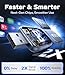 TXZ Wireless CarPlay Adapter for Car's with Built-in Wired CarPlay, CarPlay Wireless Dongl Plug and Play Seamless Fast Response Stable Connection