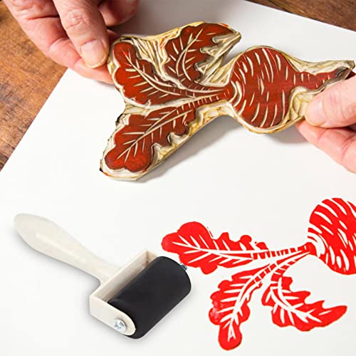 image for Generic Rubber Brayer Roller, Durable Rubber Roller, Professional Prin