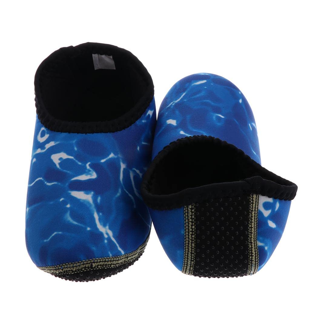 Neoprene Water Skin Socks for Diving Snorkeling Swimming L Sky Blue Camo (66005293JEL)-image-35
