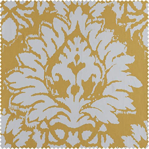 Image of HPD Half Price Drapes Room Darkening Tie Up Curtains 46 X 63 Inch Lacuna Printed Cotton Window Roll Up Balloon Curtain for Living Room, Kitchen PRTW-TUD46A-63 (1 Panel), Lacuna Sun
