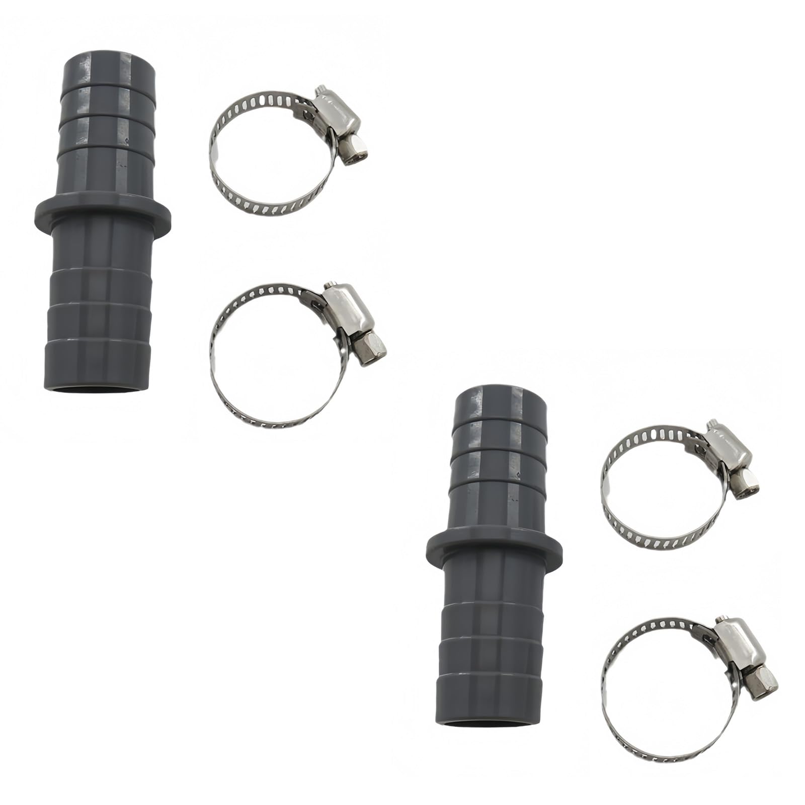 General 21mm Sink Drain Pipe Connector Strong Strength Efficient Drainage Adapter PVC Pipe Waves Connector for Home Erosion Resistant Drainage