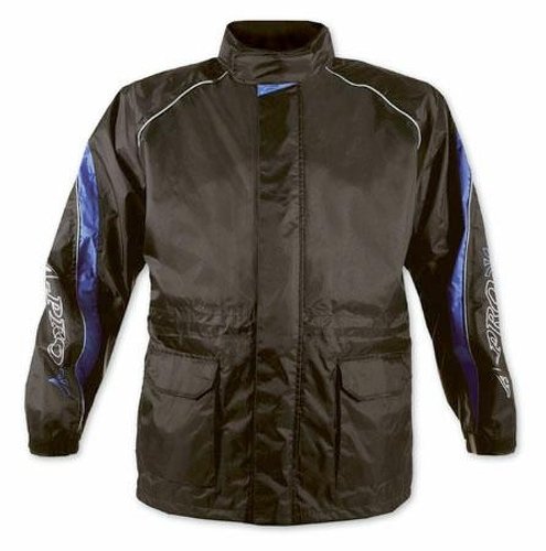 Veste De Pluie 100% étanche Nylon – Capuche, Bandes Réfléchissantes, Pour Moto/sport – Tailles XS à 3XL, Bleu