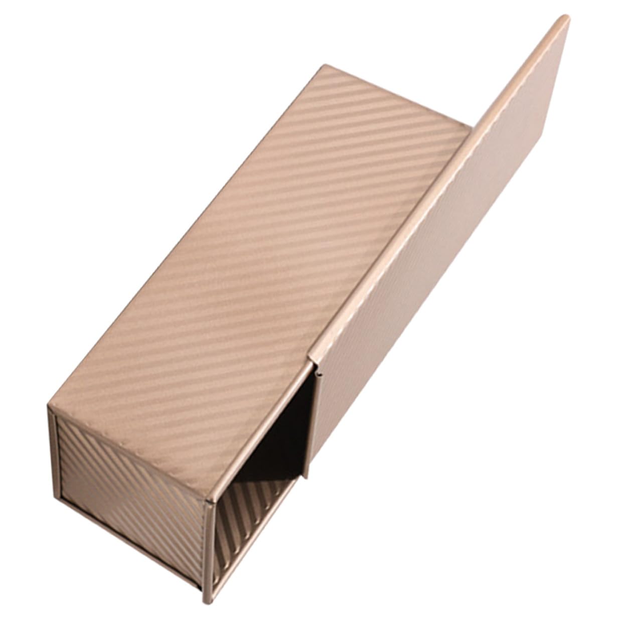 ULTECHNOVO Brotbackform mit Deckel aus Carbonstahl Antihaft Toastbrotform Gewellt Vielseitige Sandwich Brotlaib Backform für Gleichmäßiges Toasten und Kuppelförmiges Brot Leichte Reinigung