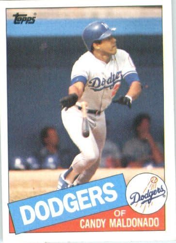 1985 Topps Baseball Card #523 Candy Maldonado