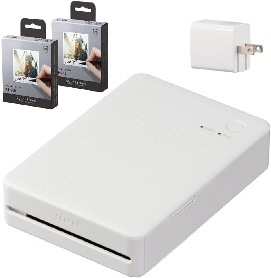 Amazon.co.jp: キヤノン スマホプリンター セルフィー QX20 ホワイト