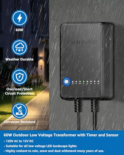 Sunvie LVTMH60W 60W Low Voltage Landscape Transformer thumb #3