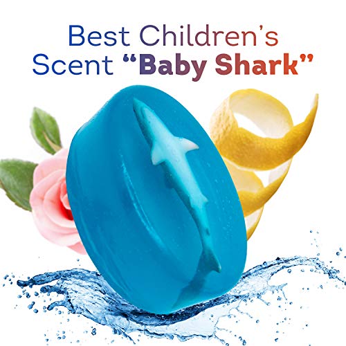 Relaxcation Soap Bar For Kids With Toy Sea Animals Inside - Sweet Sea Shark Scent And Blue Color Of A Bar - Gift For Boys And Girls - For Hand, Face, And Body Wash - Handmade In Usa #TOP2