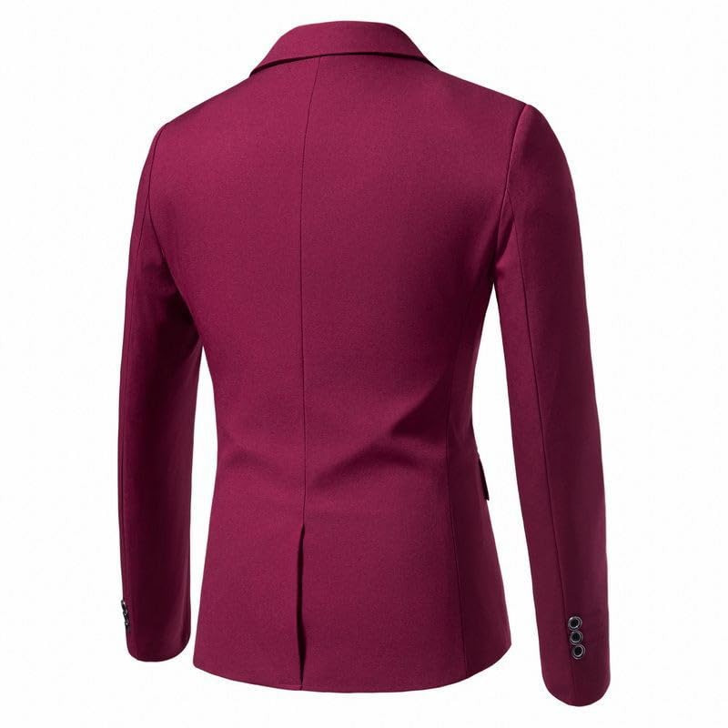 Men's Suit Jacket Wedding Blazer One Button Bussiness Casual Formal Sport Coats for Party, Prom, Dinner2