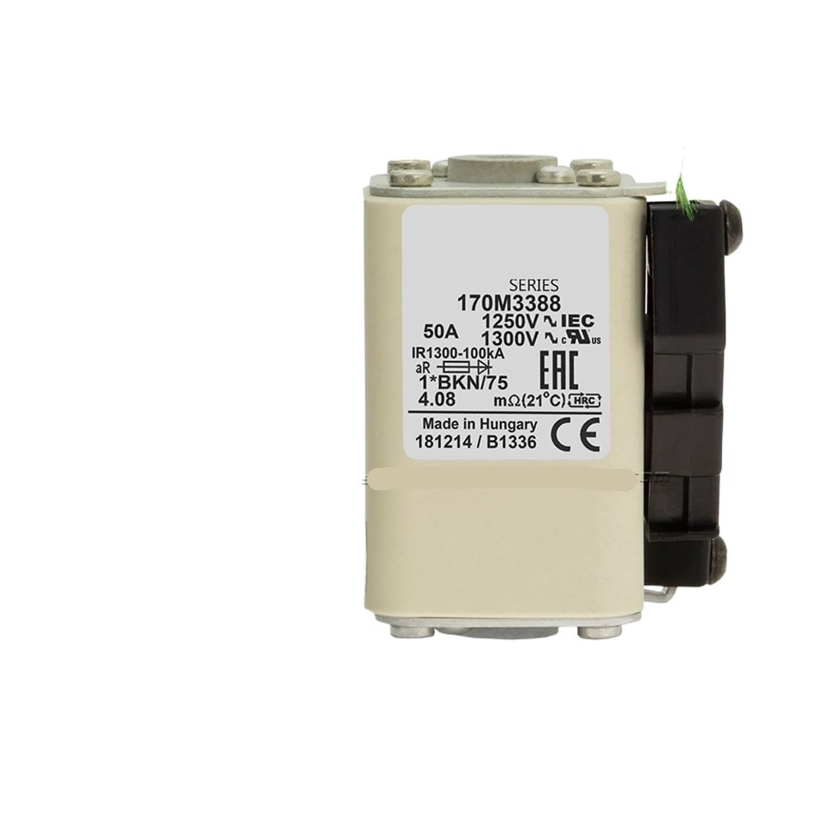 170M3390 fusible rapide de haute précision pour onduleur industriel