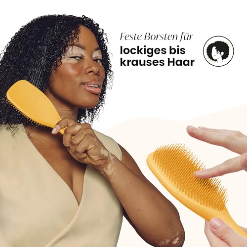 Tangle Teezer Große Ultimate Detangler Haarbürste für Lockiges Haar – Für 3C-4C Lockiges & Krauses Haar… – Ansicht 4