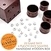 Front Porch Classics, Liar's Dice Game Set - The Classic Bluffing Game for 2 to 4 Players - Includes 4 Shaker Cups, 30 Dice, Dice Storage Bag and Wood Storage Case and easy Travel.