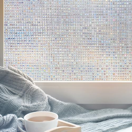 Pixel Rainbow Light Effects Window Privacy Film by Artscape...