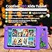 Contixo 8-inch Kids Tablet - K80A Learning Tablets, Disney eBook Pre-Installed (Value $350), Educator Academy APPs, Parental Controls, Android 13, 32GB, Kid-Proof Case w/ & Stylus, Ages 3-12 - Purple