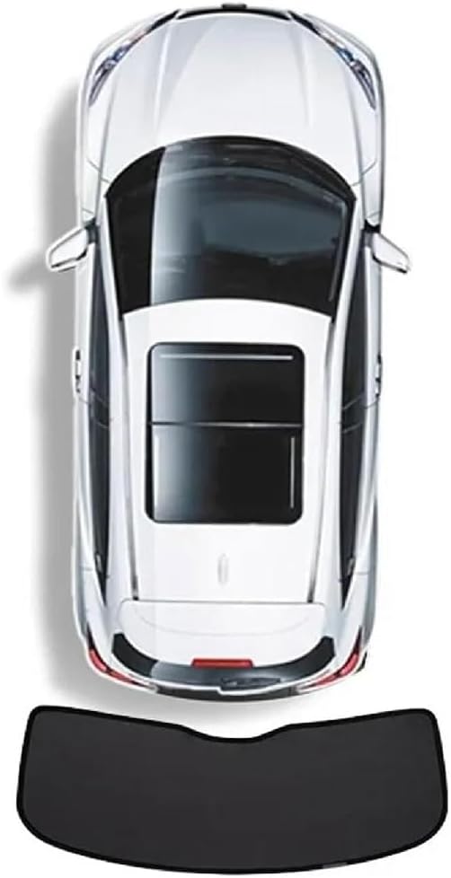 Car Side Window Sunshade for VW T-ROC 2017-2025, Front Rear Full Window UV Protection Sunshield, Breathable Stretchable Privacy Curtains, F/1 Tailgate