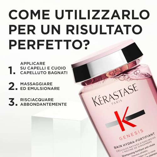 KÉRASTASE - Genesis Bain Hydra-Fortifiant per capelli tendenti alla caduta Shampoo 250 ml unisex - 7