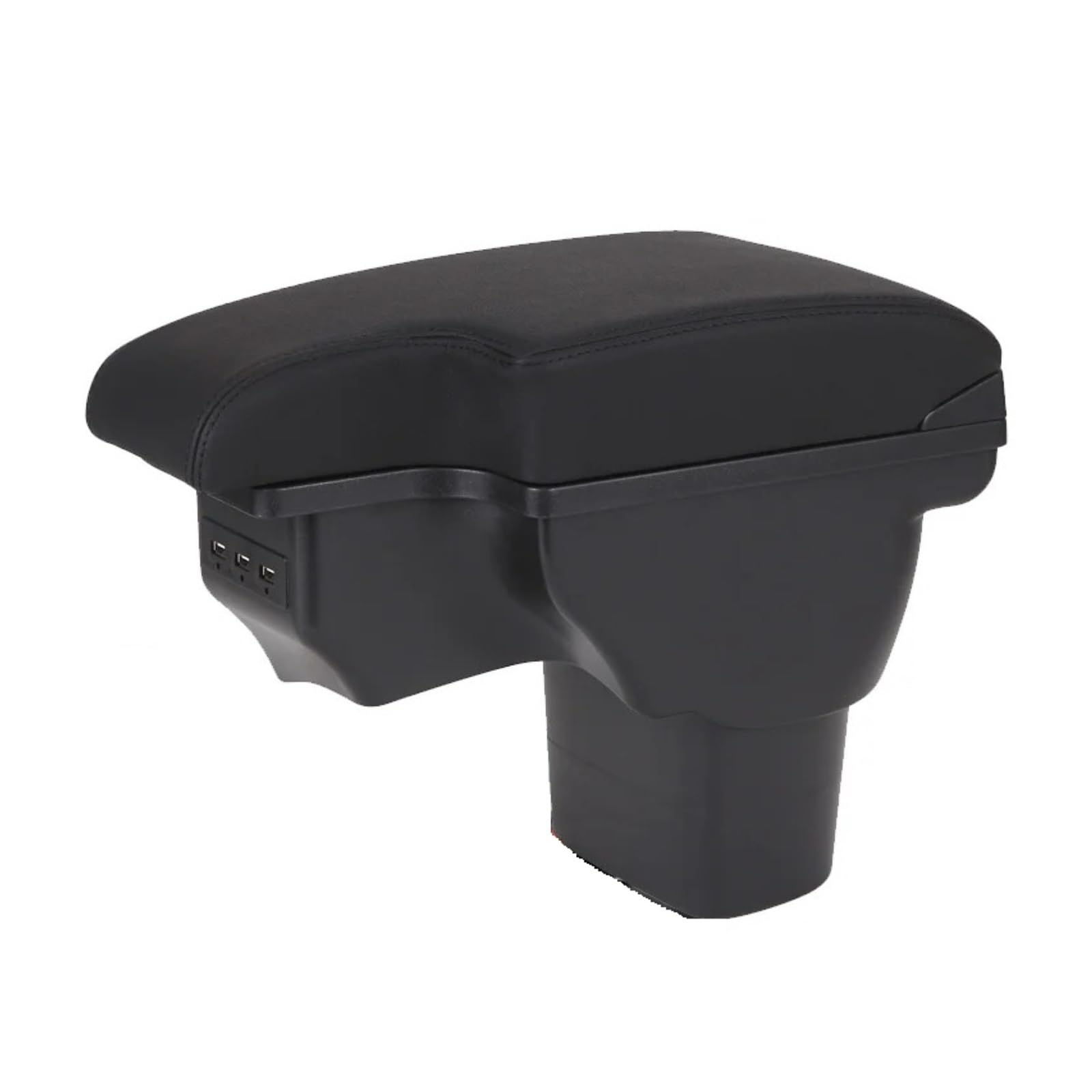 Umdjju B2 Black Line Corium For Nissan For Juke For Armrest For Infiniti Box Car Accessories Interior Details Storage Retrofit Parts Usb Car Centre Console Armrest Box(B2 Black Line Corium)
