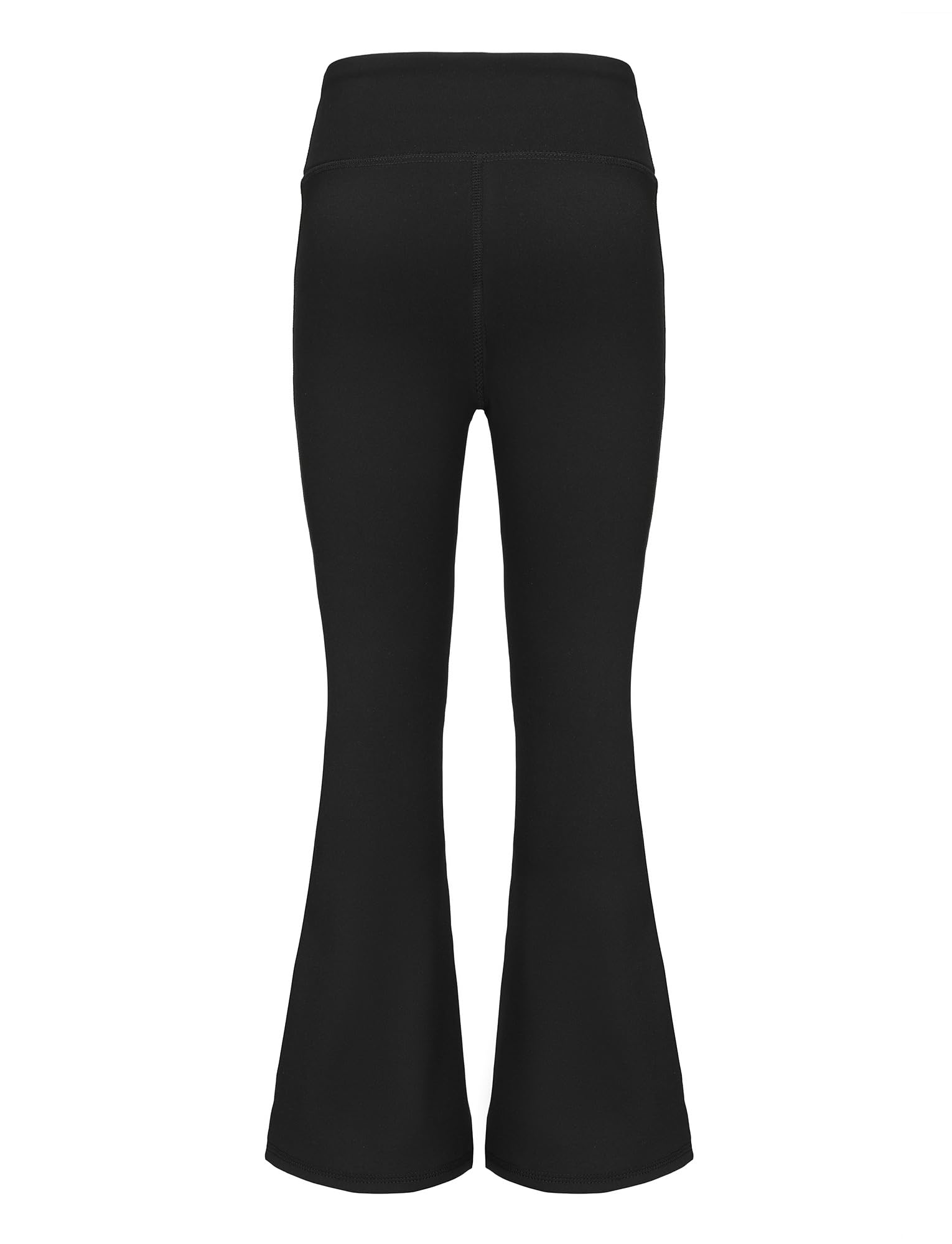 Panegy Ragazze Foderato in Pile Pantaloni Svasati Termico Caldo Leggings Stretchy Danza Yoga Bell Bottoms Imbottito Bootcut Collant Lunghezza Completa Pantaloni