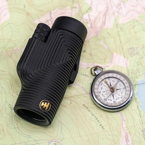 Image of Nocs Provisions Zoom Tube 8x32 Monocular, Bird Watching & Backpacking | 8X Magnification Telescope, Bak4 Prism, Wide Field of View for Wildlife Viewing