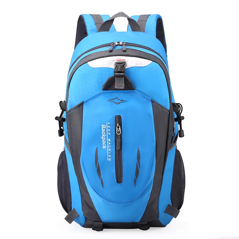 Outdoor backpacks, large-capacity sports travel backpacks, hiking backpacks (blue)